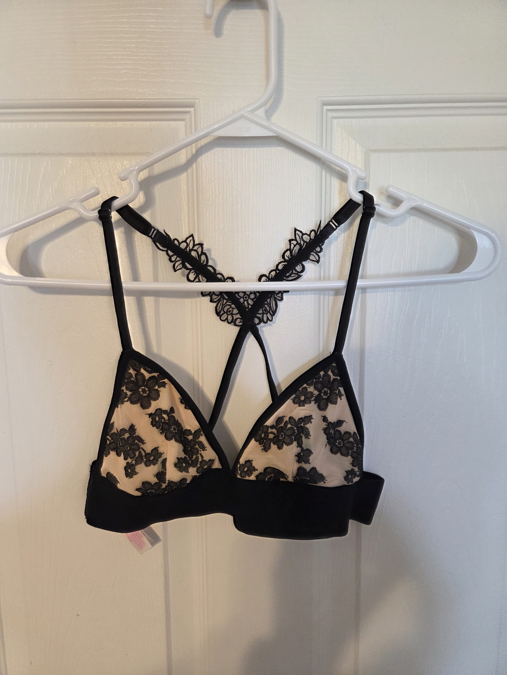 Pink By Victoria's Secret Lace Triangle Bralette